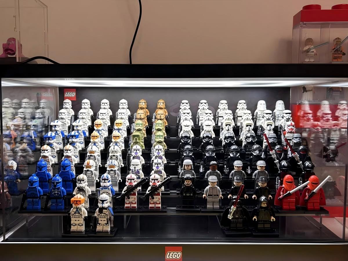 AZIZAT Acryl vitrine Clear Show Box.Display Box voor Lego BTS Dynamite 21339 Building Model. (alleen opbergdoos