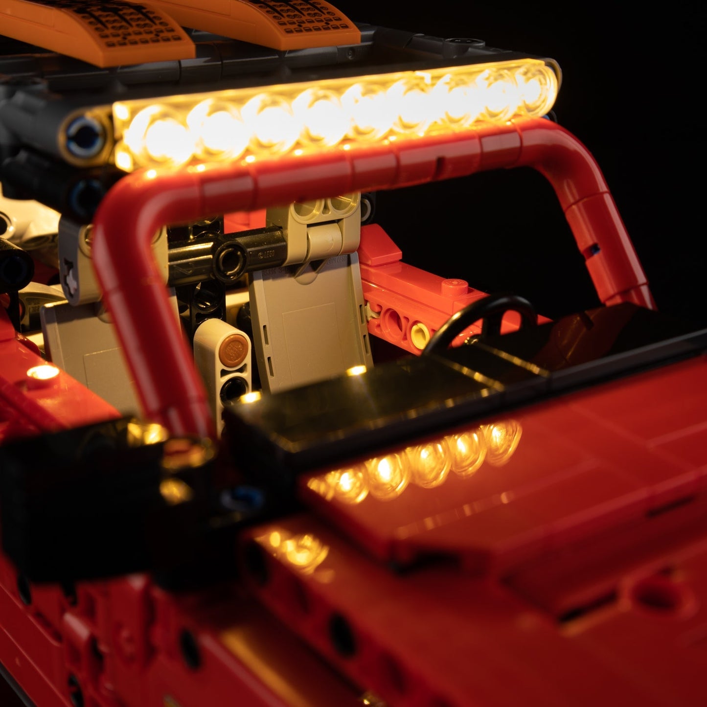 Premium-Wanddisplay kompatibel mit LEGO® Technic™ McLaren F1 42141 Stil D