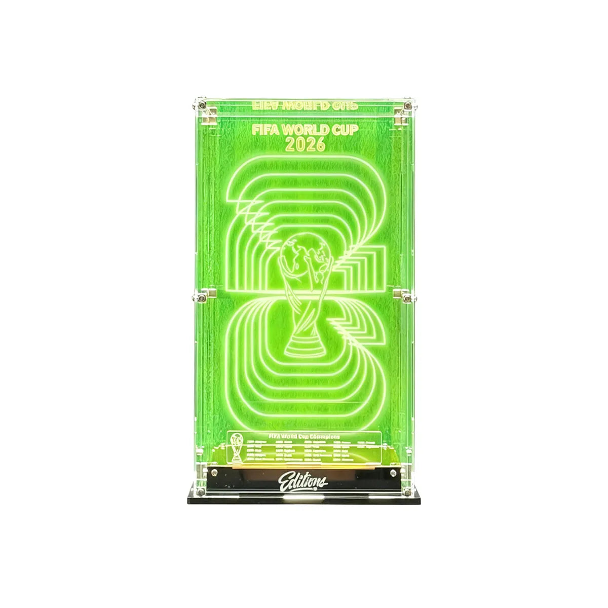 Acrylic Display Case for Lego® Fifa World Cup™ Official Trophy 43020 | Champions Edition