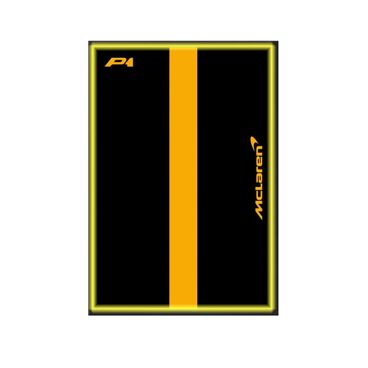 Premium Wanddisplayrahmen kompatibel mit LEGO® McLaren P1 42172 Stil B