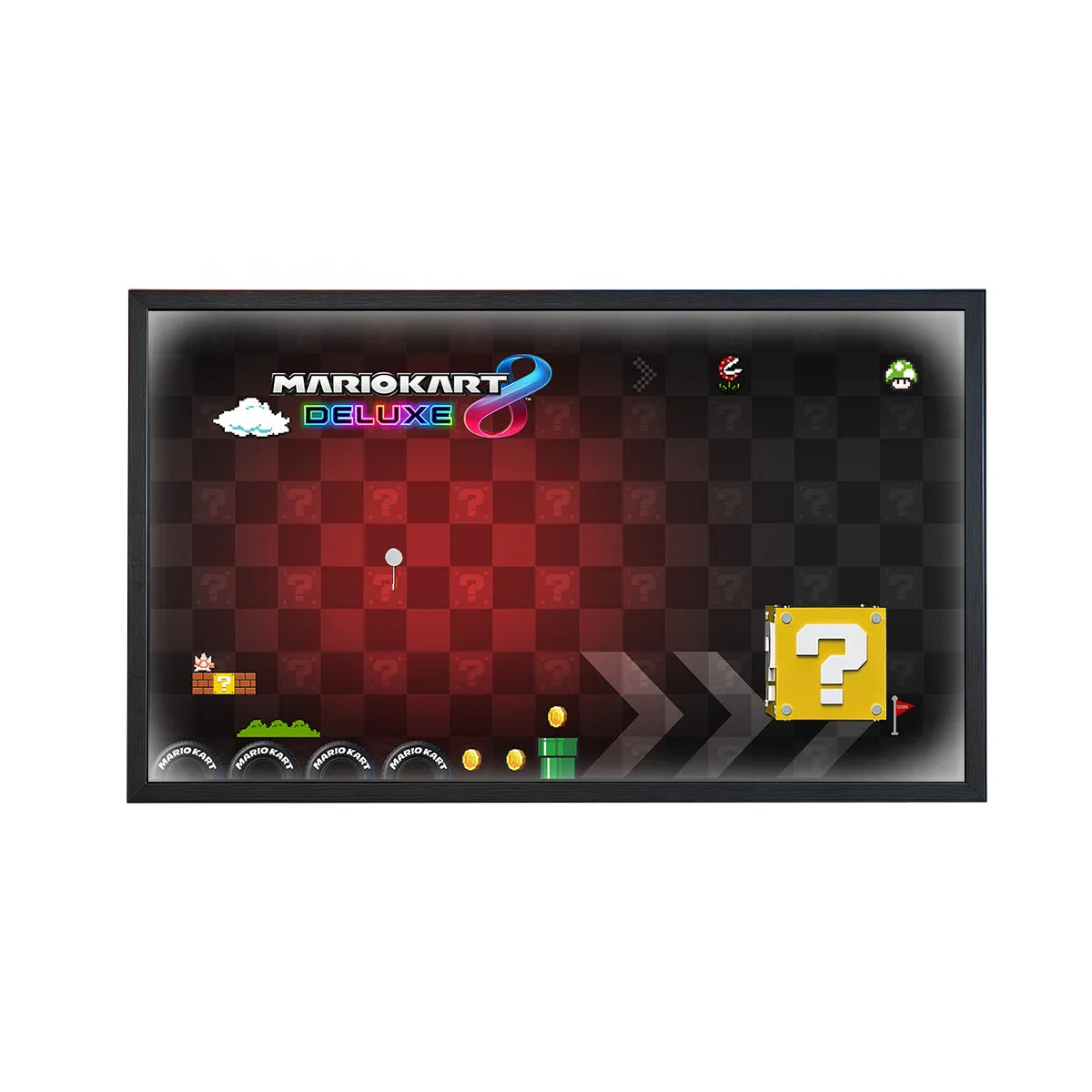 Wall Display Frame for LEGO® Super Mario™ Mario Kart™ – Mario & Standard Kart 72037