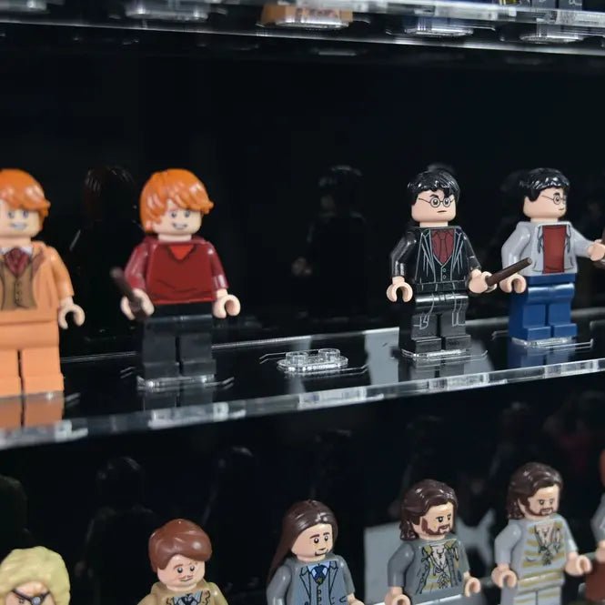 80 LEGO Minifigures Wall Display Case - brickzonehub