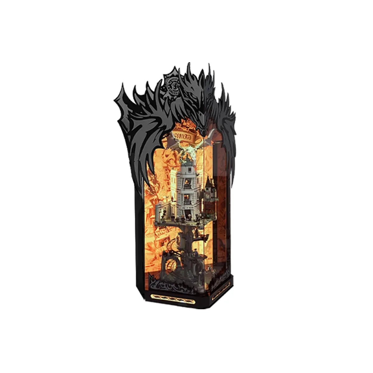 Acrylic Display Case Compatible with LEGO® Harry Potter Gringotts Wizarding Bank 76417 - brickzonehub