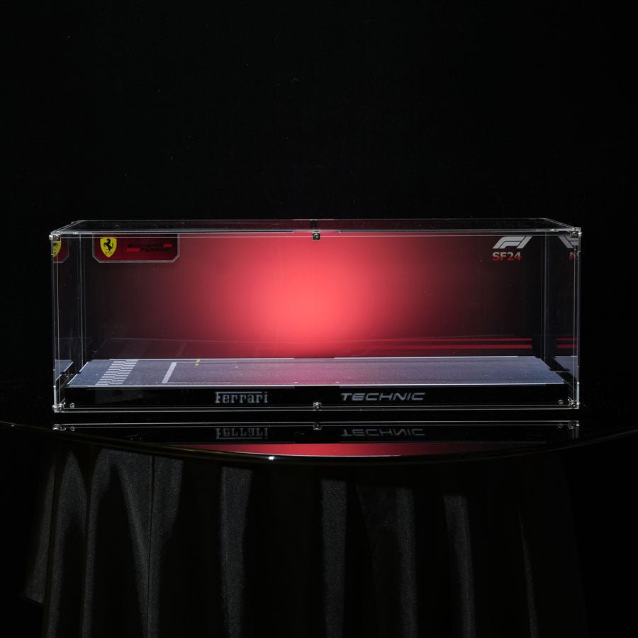 Acrylic Display Case for LEGO® Technic™ Ferrari F1 SF - 24 (Set 42107) - brickzonehub