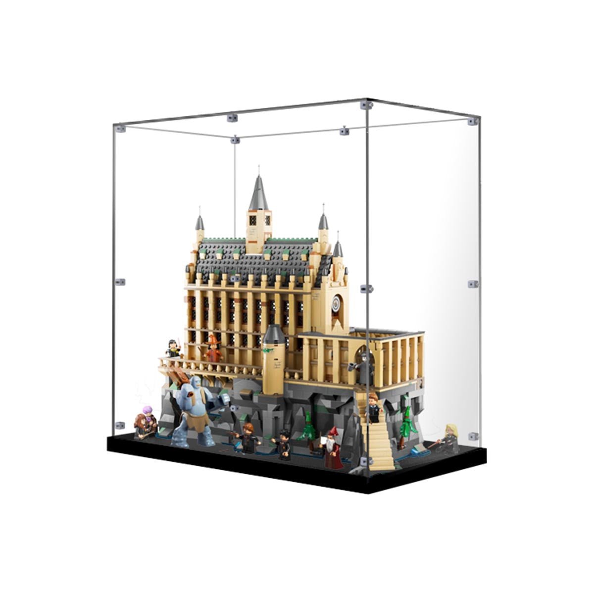 Hogwarts Great Hall Acrylic Display Case for LEGO 76435 - brickzonehub