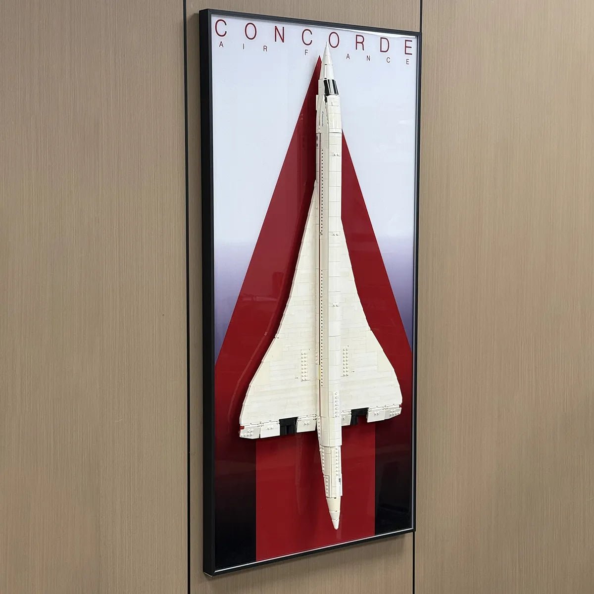 LED Wall Display Frame for Lego® Concorde Set(10318) - brickzonehub