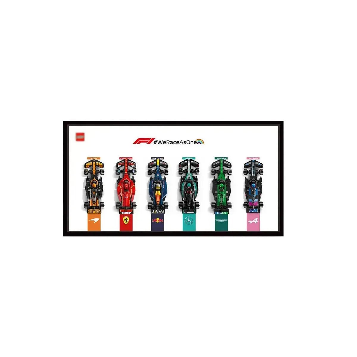 LEGO® Showcase for All Speed Champions F1 Series PLUS Display Frame - brickzonehub