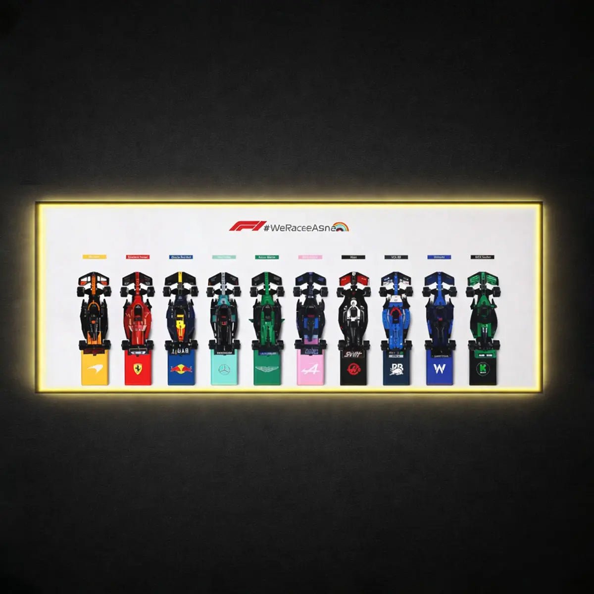 LEGO® Showcase for All Speed Champions F1 Series PLUS Display Frame - brickzonehub