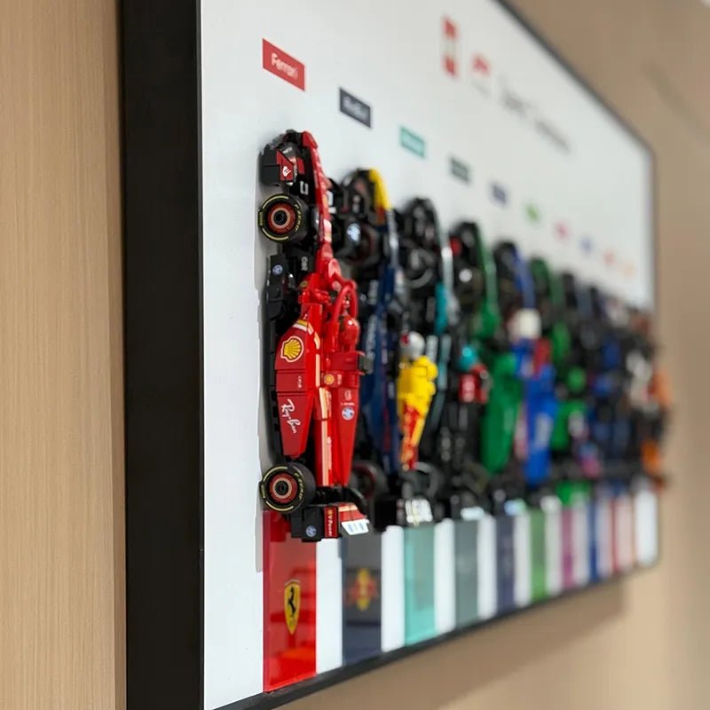 LEGO® Showcase for All Speed Champions F1 Series PLUS Display Frame - brickzonehub