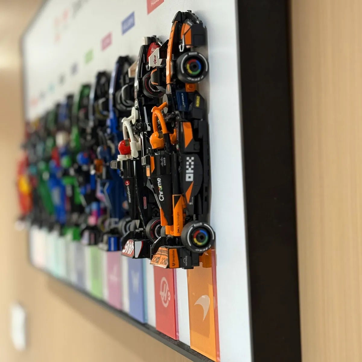 LEGO® Showcase for All Speed Champions F1 Series PLUS Display Frame - brickzonehub