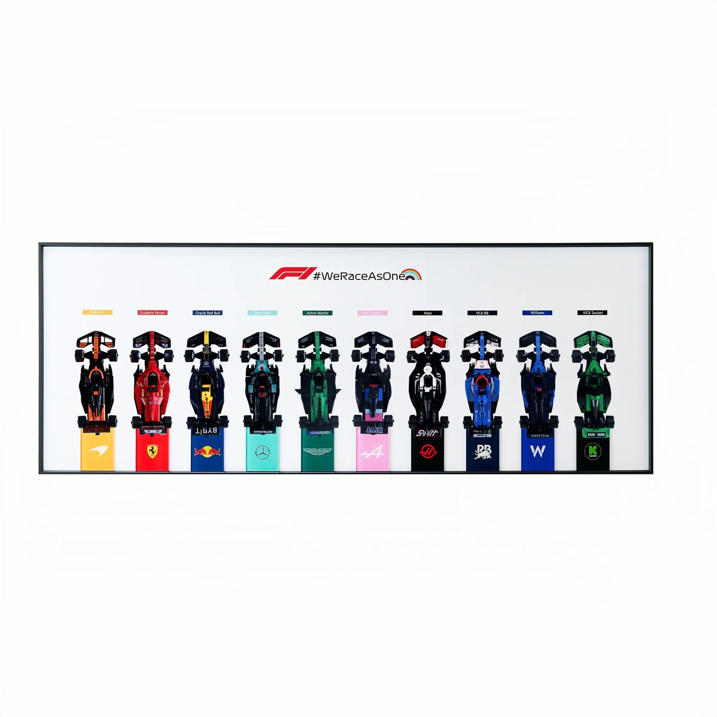 LEGO® Showcase for All Speed Champions F1 Series PLUS Display Frame - brickzonehub