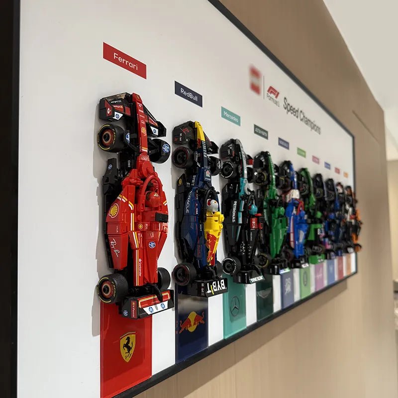 LEGO® Showcase for All Speed Champions F1 Series PLUS Display Frame - brickzonehub