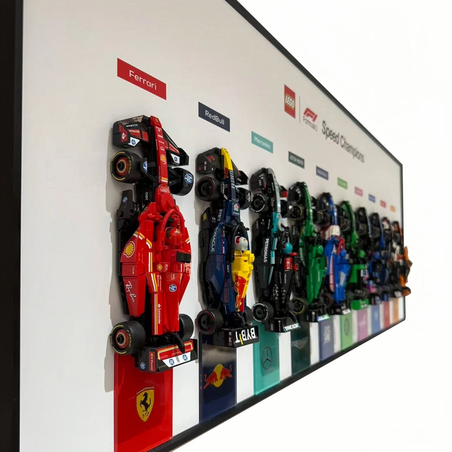 LEGO® Showcase for All Speed Champions F1 Series PLUS Display Frame - brickzonehub