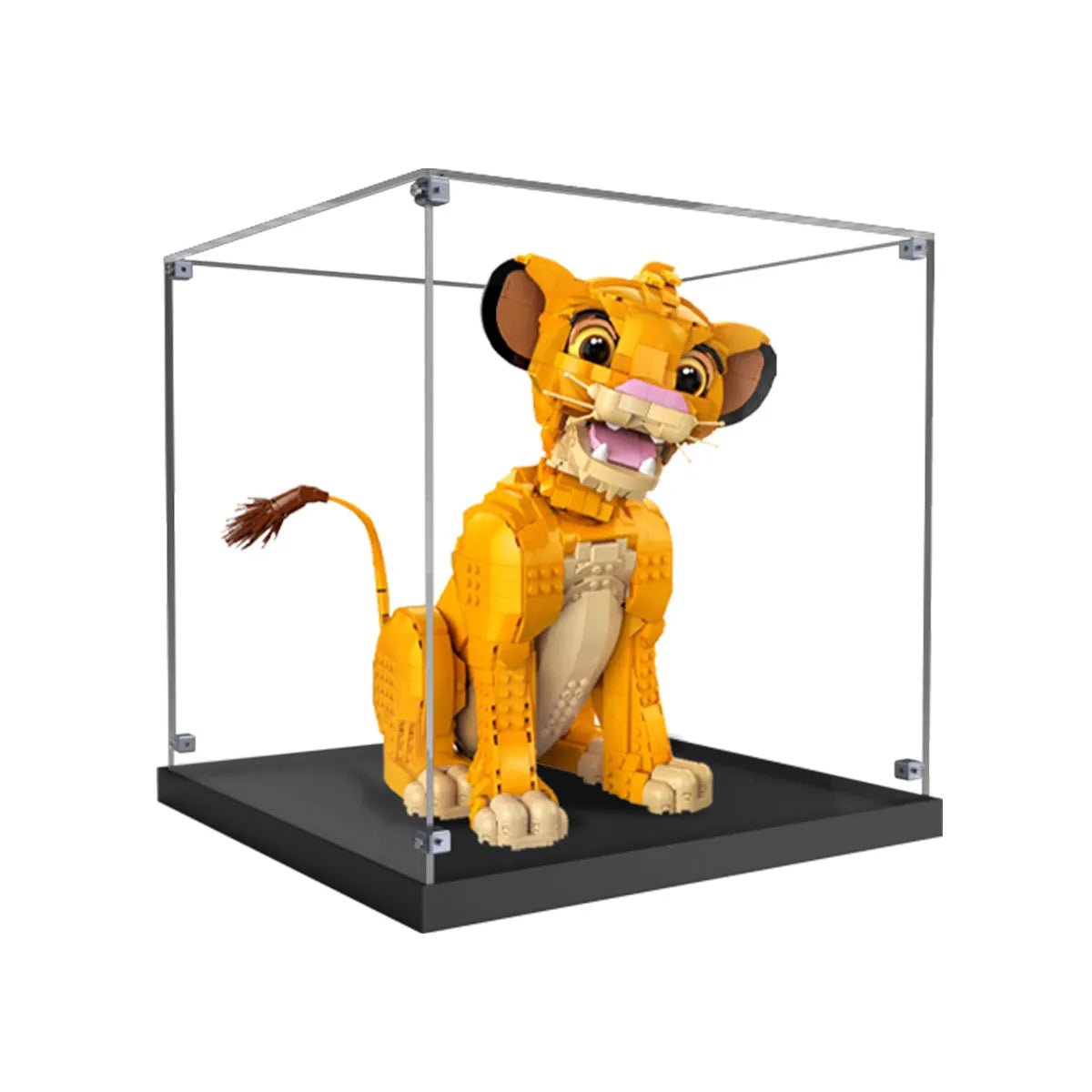 LEGO® Simba the Lion King Acrylic Display Case 43247 - brickzonehub
