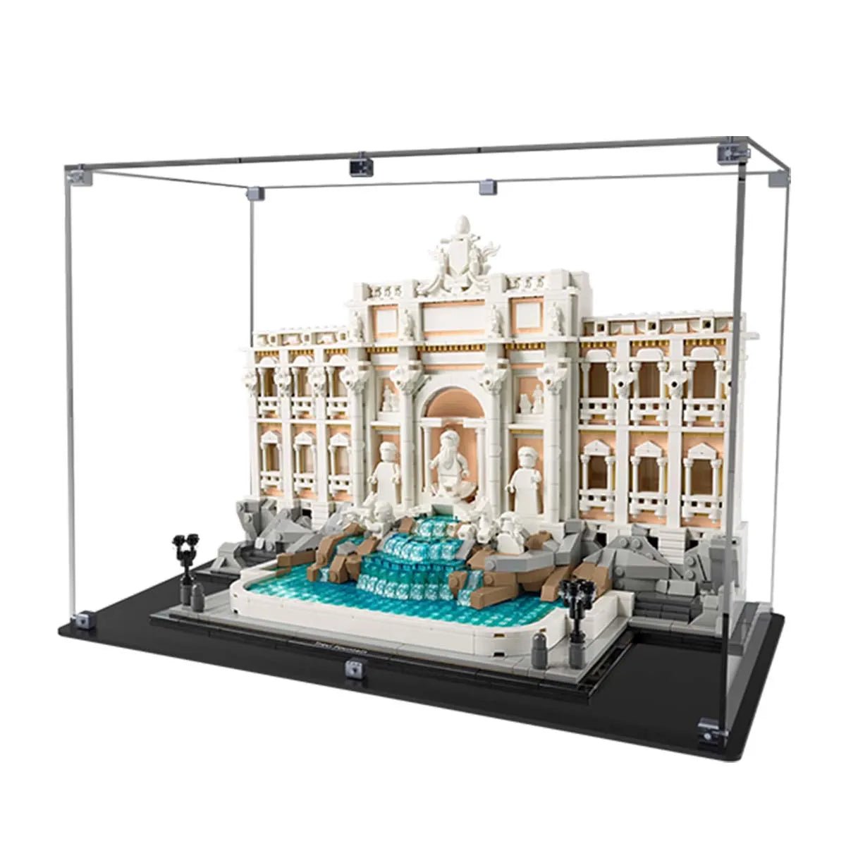 LEGO® Trevi Fountain Acrylic Display Case 21062 - brickzonehub