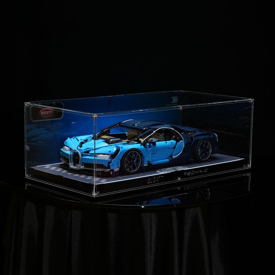 Premium Acrylic Display Case for LEGO® 42083 Bugatti - brickzonehub