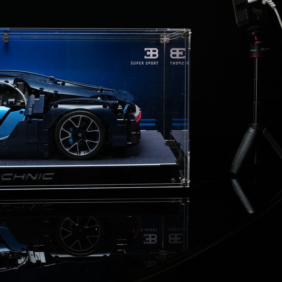 Premium Acrylic Display Case for LEGO® 42083 Bugatti - brickzonehub