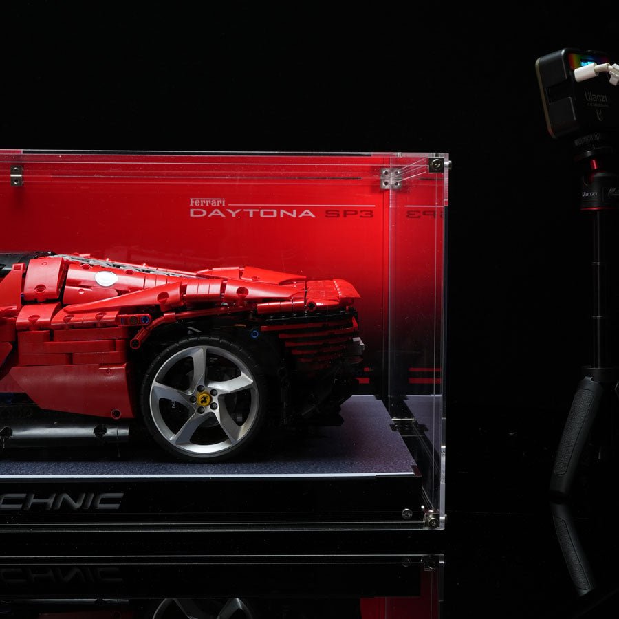 Premium Acrylic Display Case for LEGO® 42143 Daytona SP3 - brickzonehub