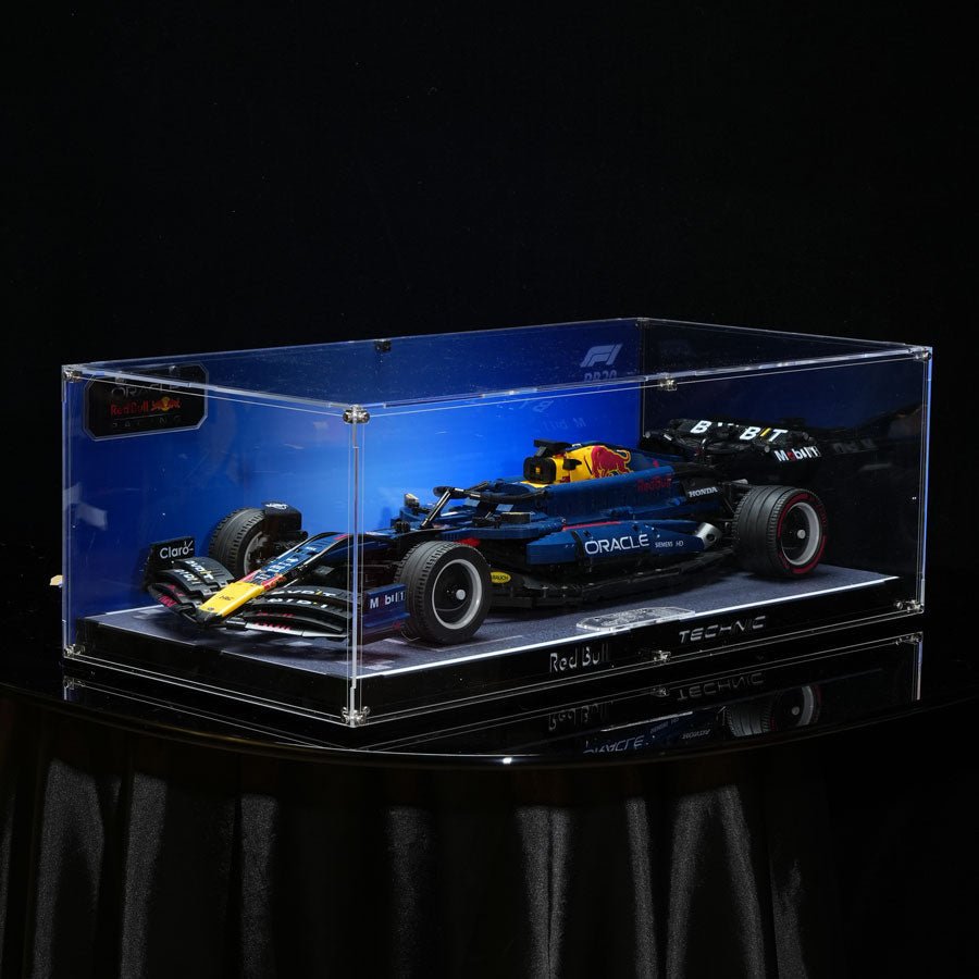 Premium Acrylic Display Case for LEGO® 42206 Red Bull Racing RB20 F1 - brickzonehub