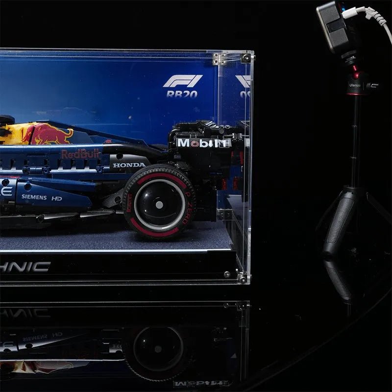 Premium Acrylic Display Case for LEGO® 42206 Red Bull Racing RB20 F1 - brickzonehub