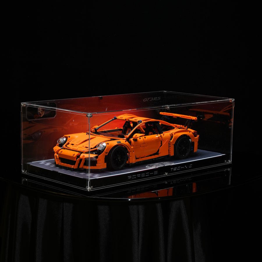 Premium Acrylic Display Case for LEGO® Porsche 911 GT3 - brickzonehub
