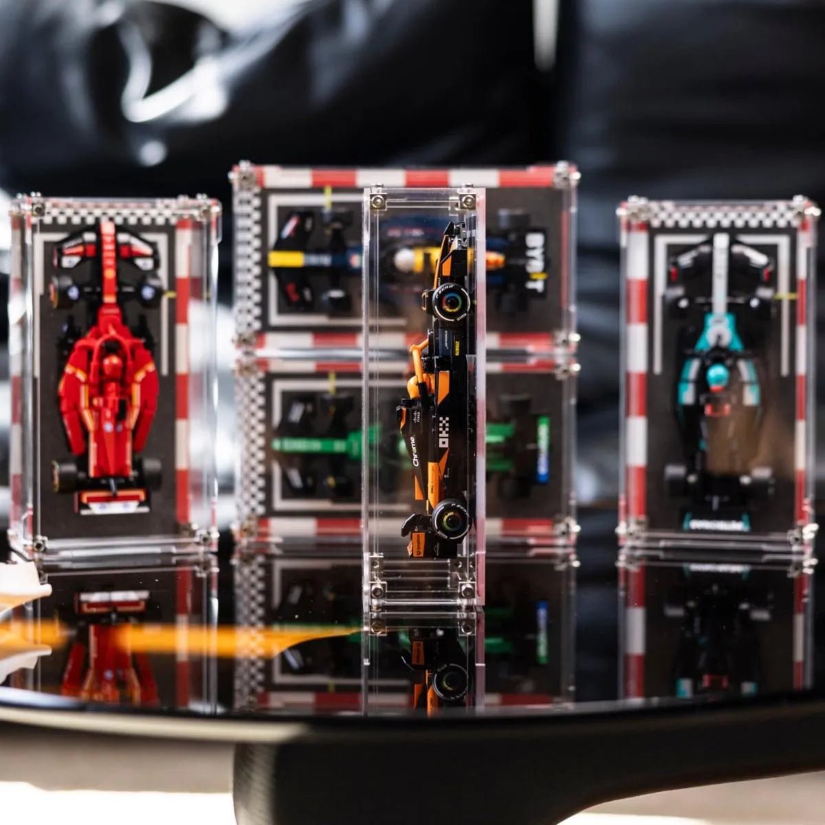 Premium Acrylic Display Case for LEGO® Speed Champions F1 – Ultra Clear Single Car Showcase Box - brickzonehub