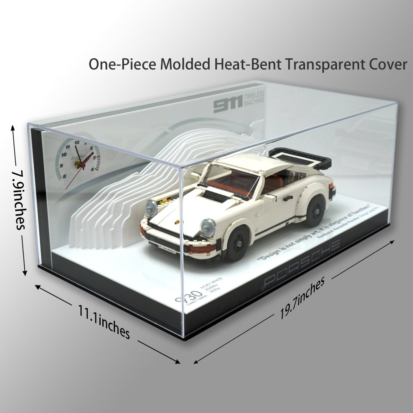 Premium Display Case for LEGO® 10295 Porsche 911 - brickzonehub