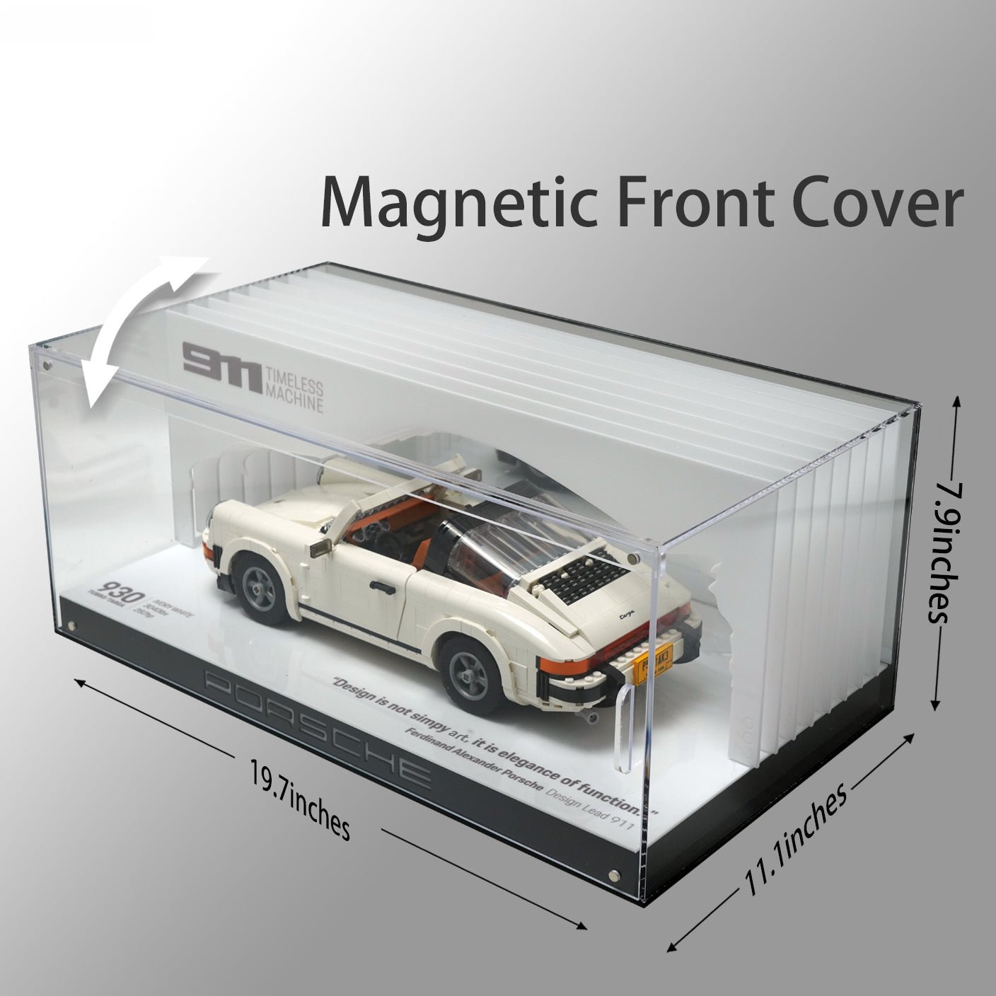 Premium Display Case for LEGO® 10295 Porsche 911 - brickzonehub