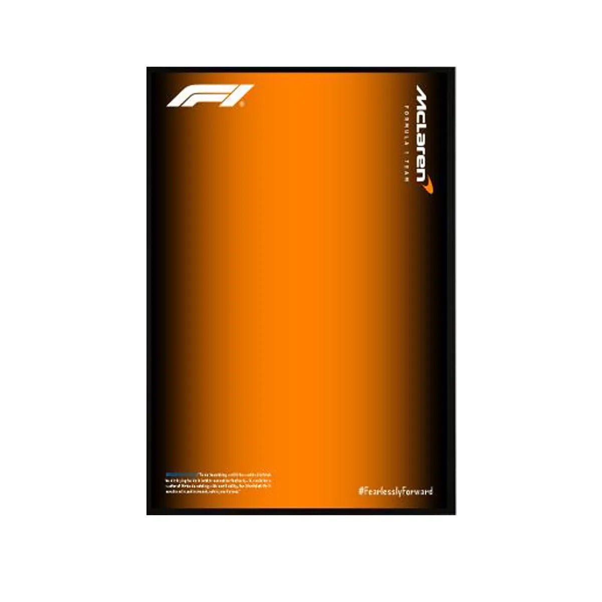 Premium Wall Display Compatible with LEGO® Technic™ McLaren F1 42141 Style B - brickzonehub