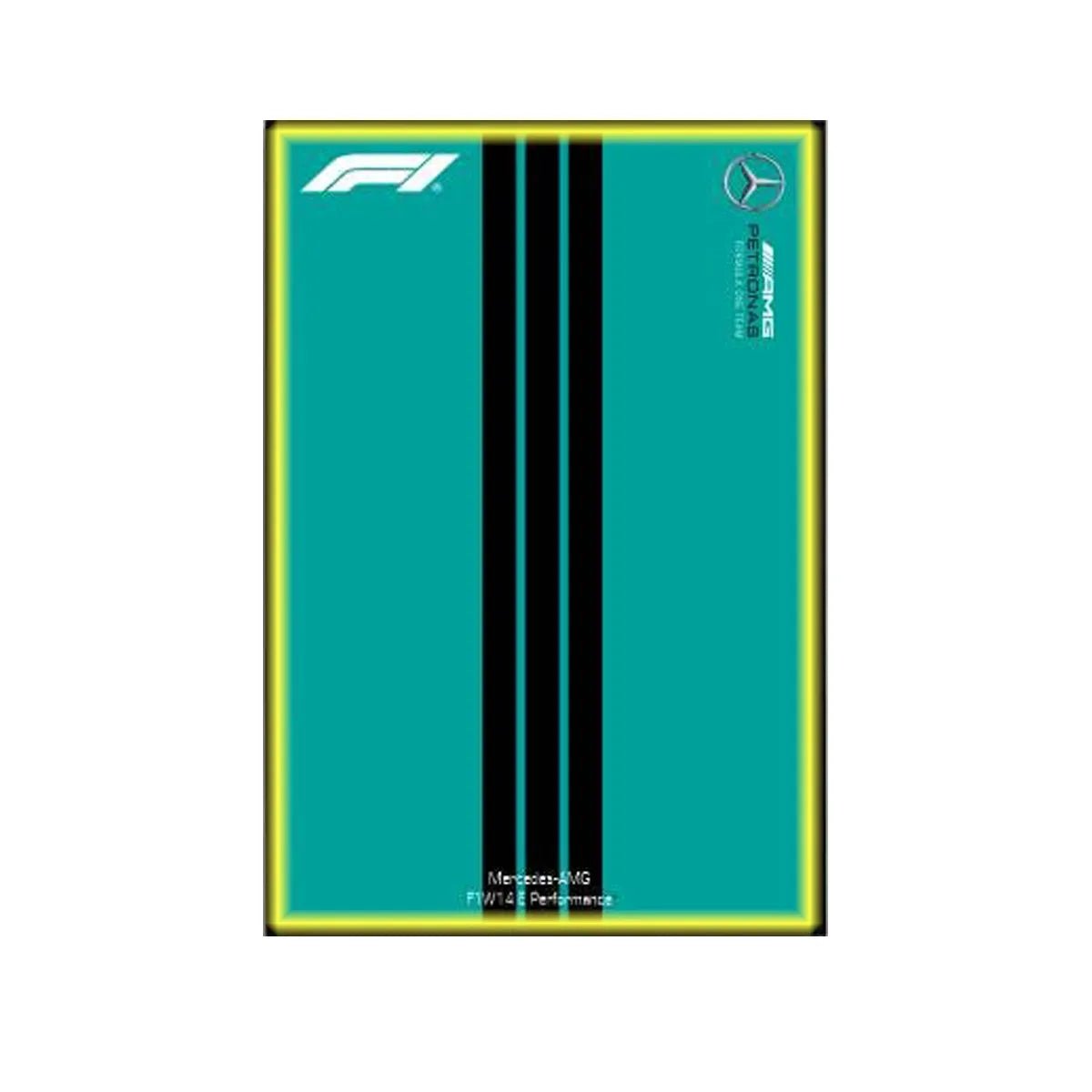 Premium Wall Display for LEGO® Mercedes - AMG F1 42171 Style B - brickzonehub