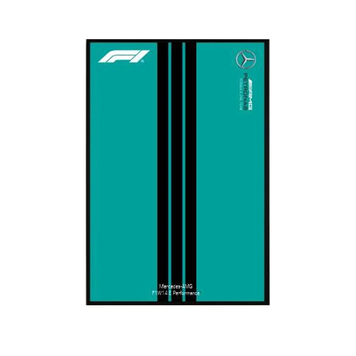 Premium Wall Display for LEGO® Mercedes - AMG F1 42171 Style B - brickzonehub