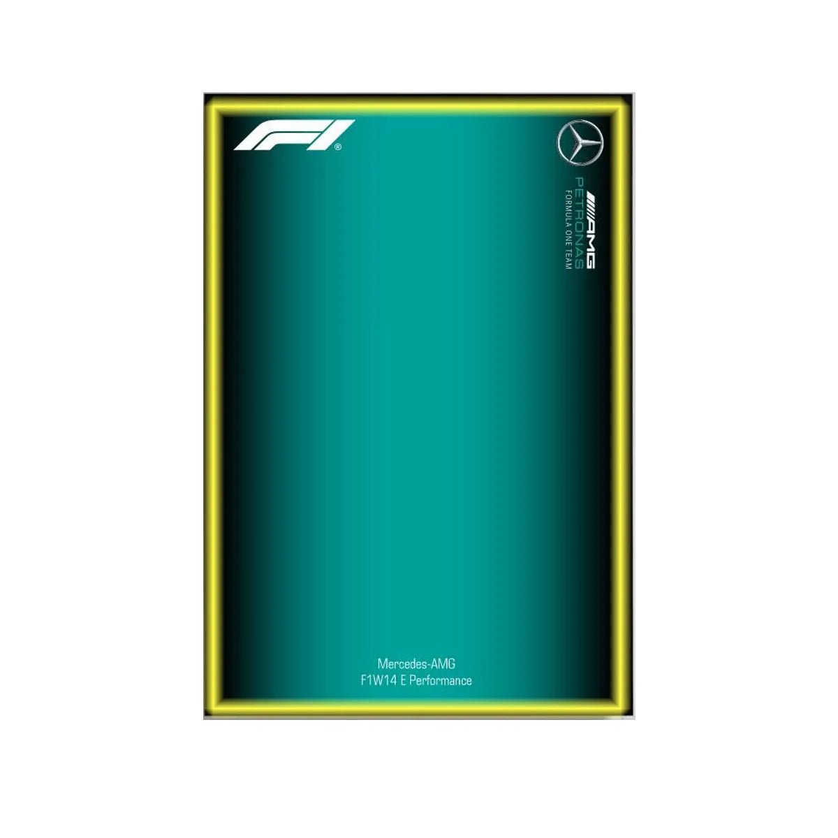 Premium Wall Display for LEGO® Mercedes - AMG F1 42171 Style C - brickzonehub