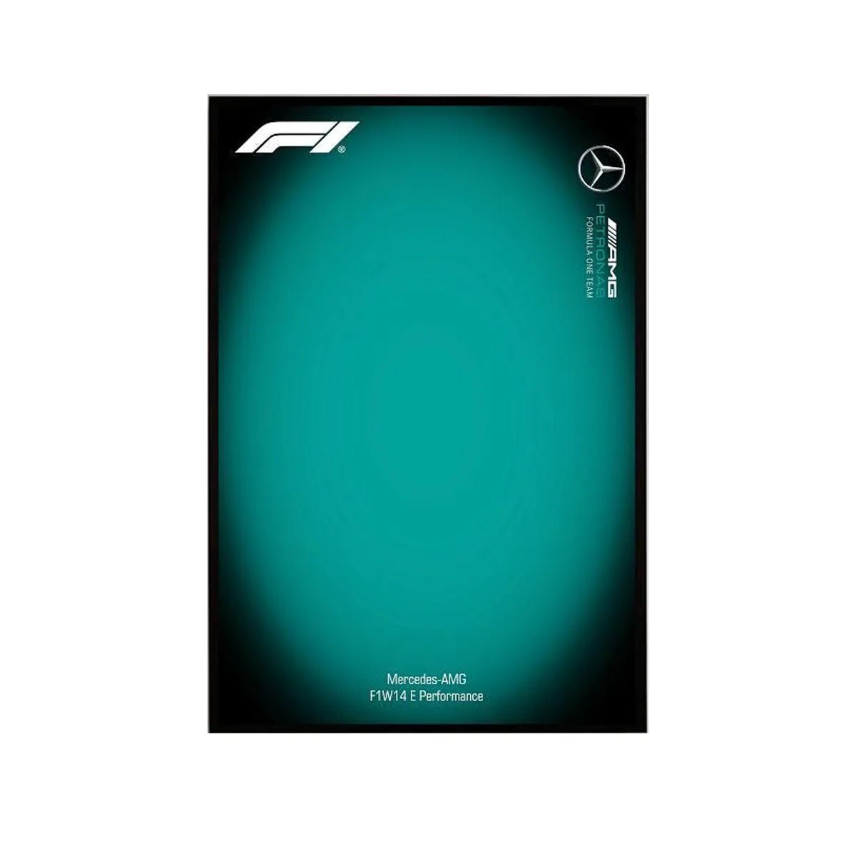 Premium Wall Display for LEGO® Mercedes - AMG F1 42171 Style D - brickzonehub