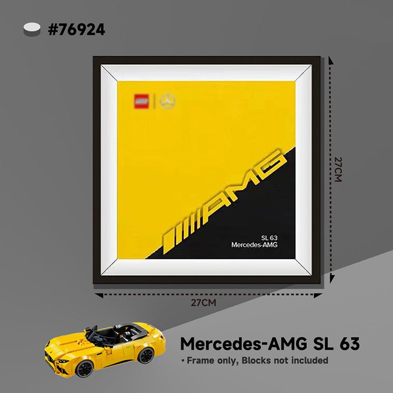 Showcase Your LEGO® Speed Champions Supercars – Wall Display Box - brickzonehub