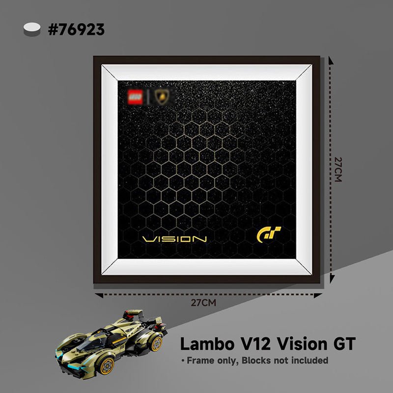 Showcase Your LEGO® Speed Champions Supercars – Wall Display Box - brickzonehub