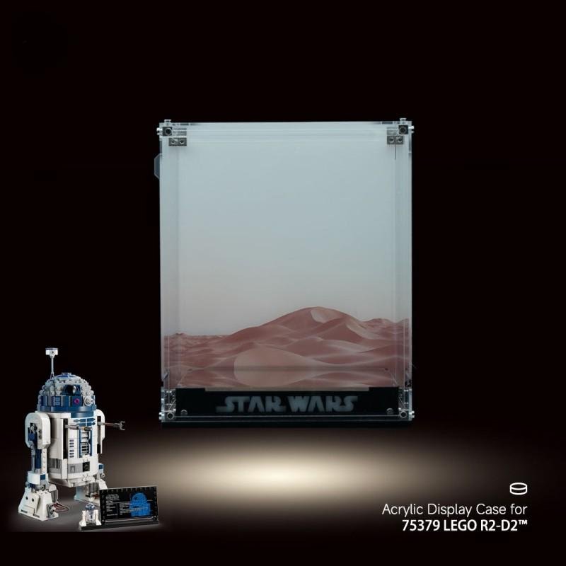 Star Wars C1 - 10P (Chopper) LEGO® Display – Premium Acrylic Protector Box - brickzonehub
