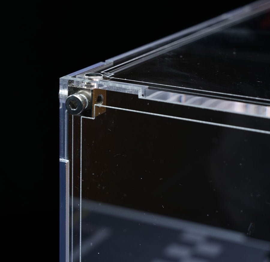 Ultra - Clear Acrylic Display Case Set for LEGO® Technic™ Supercars - brickzonehub