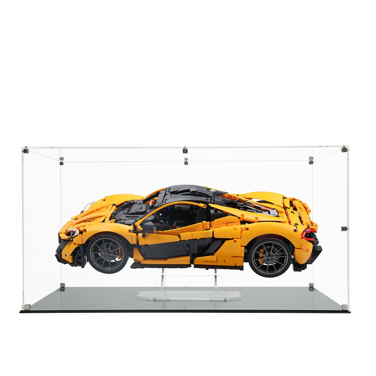 Universal Acrylic Display Case for LEGO® Technic & F1 Supercars – Floating Mount Design - brickzonehub