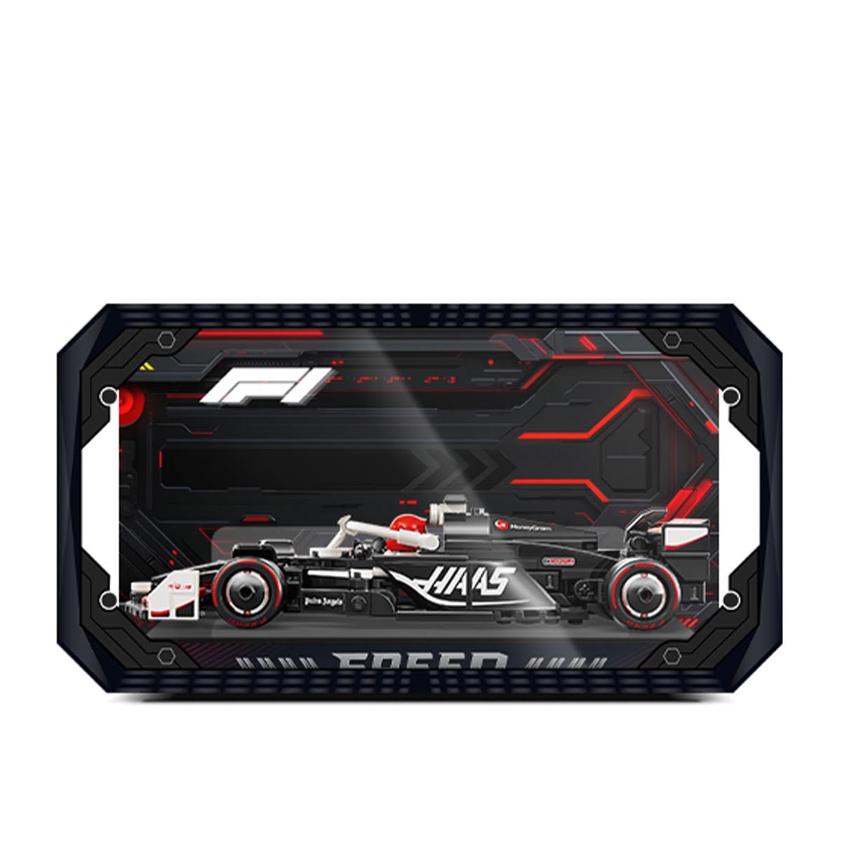 Universal Acrylic Display Case Set for F1 Model Cars - brickzonehub