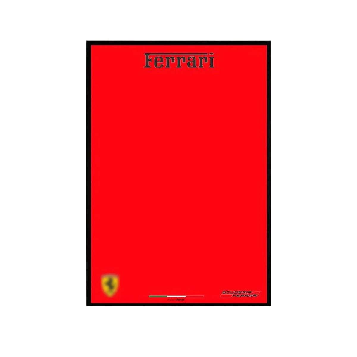 Wall Display Frame Compatible with LEGO® Technic™ Ferrari Daytona SP3 42143 Style C - brickzonehub