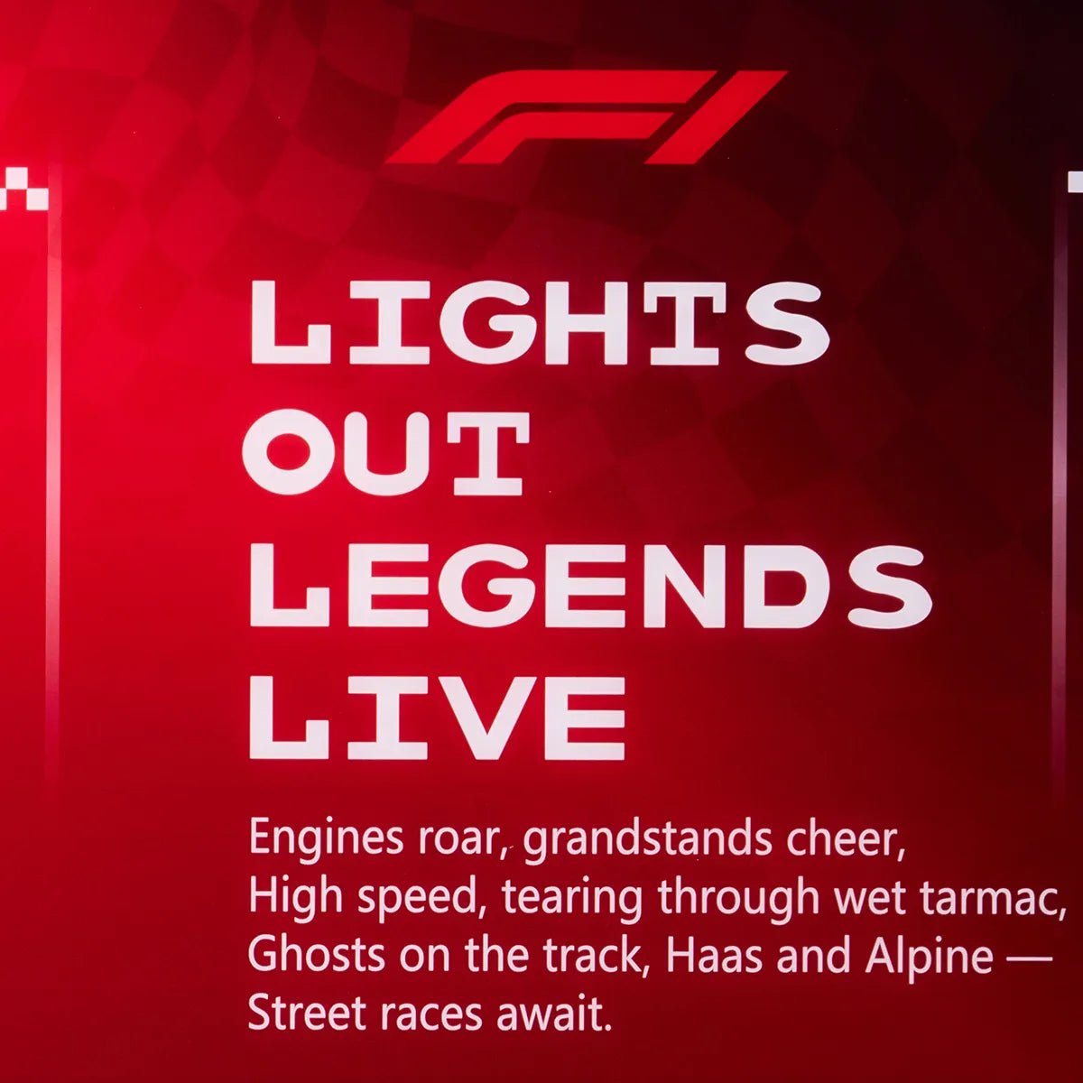 Wall Display Frame for LEGO® Speed Champions F1 Cars - brickzonehub