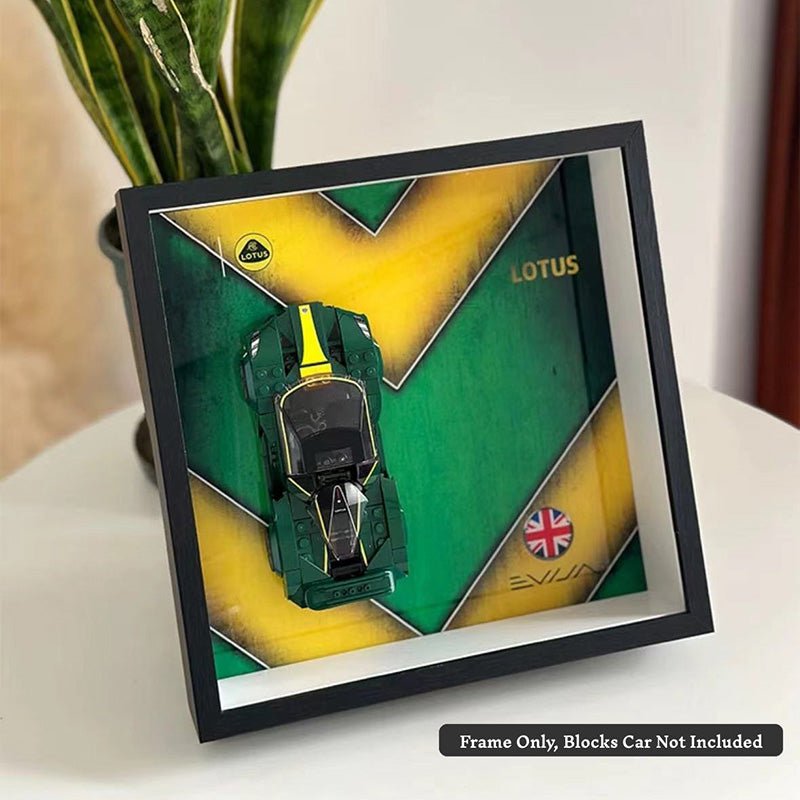 Wall Mount Display Box for LEGO® Speed Champions – Supercar Team Edition - brickzonehub