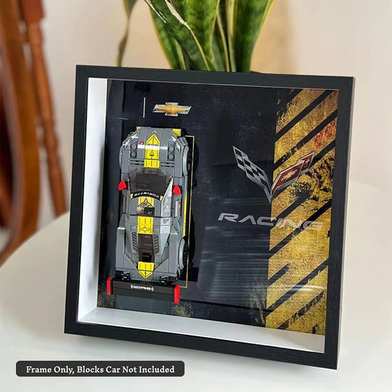 Wall Mount Display Box for LEGO® Speed Champions – Supercar Team Edition - brickzonehub