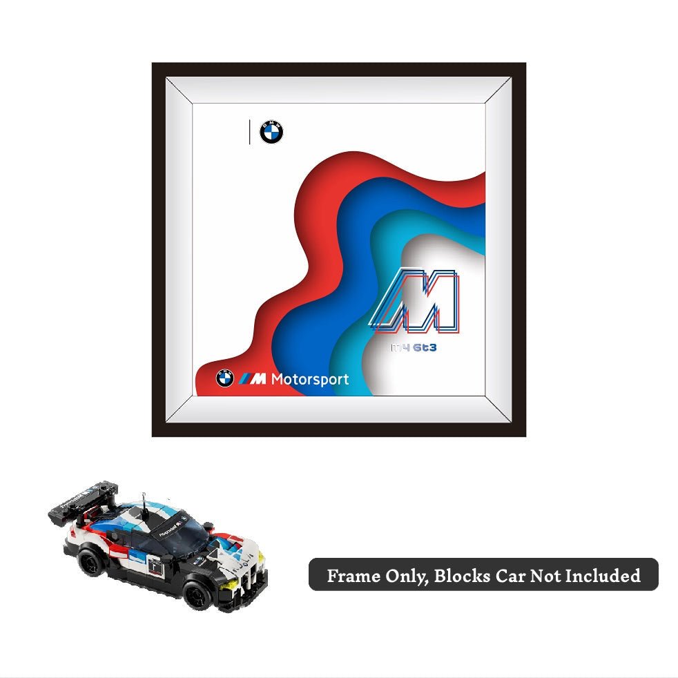 Wall Mount Display Box for LEGO® Speed Champions – Supercar Team Edition - brickzonehub