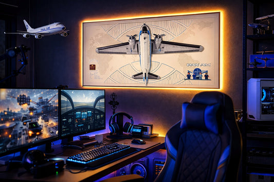 Space-Saving Display Ideas for LEGO® Douglas™ DC-3™ PAN AM® Airliner 11378