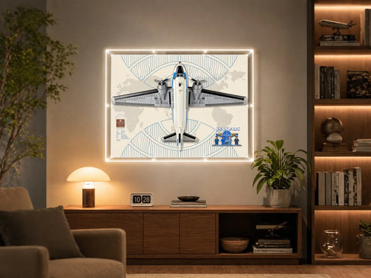 Perfect Display Ideas for Your LEGO® DC-3™ PAN AM® Airliner 11378: A Must-Have Wall-Mounted Case