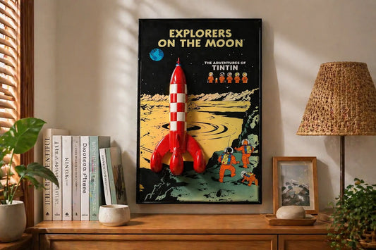 Why LEGO® Tintin® Moon Rocket 21367 Is Such a Good Space-Saving Display Piece