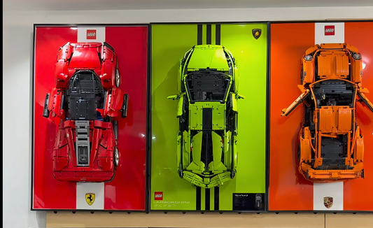 How to Organise a LEGO Display Wall