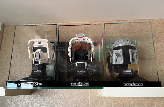 Best Display Ideas for LEGO Helmets