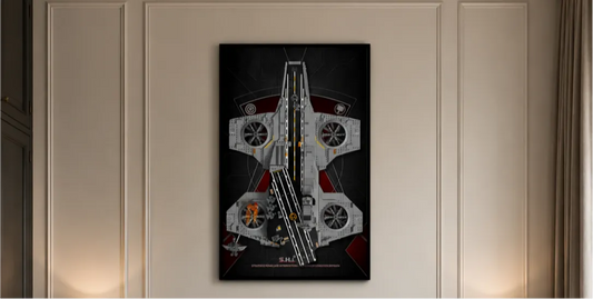 Best Wall Display Ideas for LEGO® S.H.I.E.L.D. Helicarrier 76354